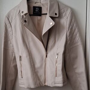 New York & Company Women's Cream Jacket